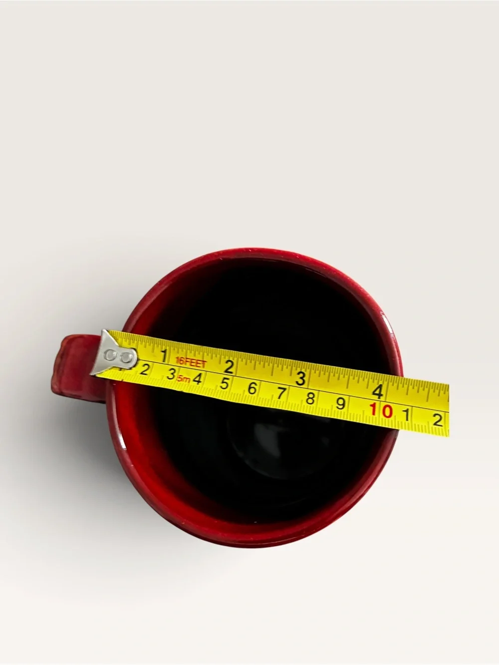 Red and Black Ceramic Mug - Home Dining